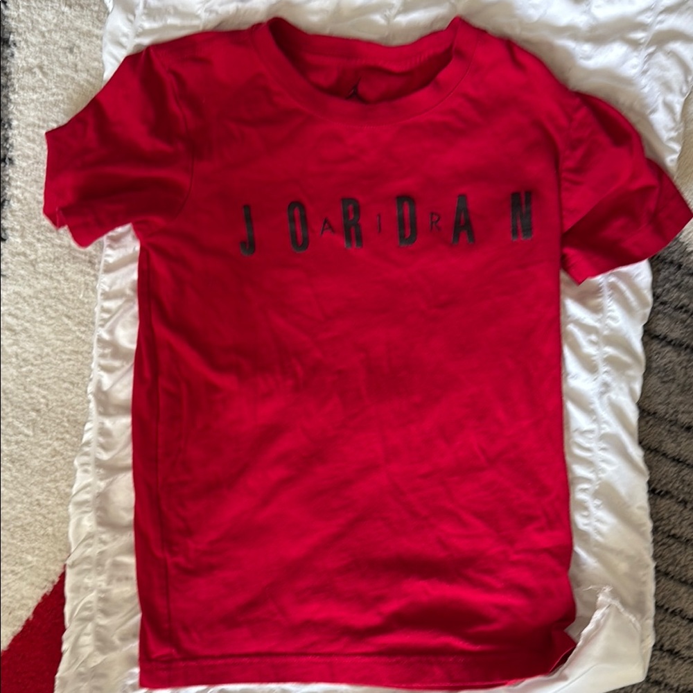 Jordan Red Short Sleeve Tee